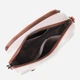 Сумка кросс боди через плечо женская из натуральная кожи Vintage leather-22589 Белая - изображение 9
