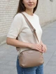 Сумка кросс боди через плечо женская из натуральная кожи Vintage leather-22594 Бежевая - изображение 2