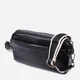 Сумка кросс боди через плечо женская из натуральная кожи Vintage leather-22597 Черная - изображение 3