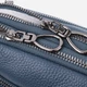 Сумка кросс боди через плечо женская из натуральная кожи Vintage leather-22600 Синяя - изображение 9