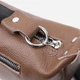 Сумка кросс боди через плечо женская из натуральная кожи Vintage leather-22619 Коричневая - изображение 10