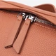 Сумка кросс-боди через плечо женская из натуральной кожи маленькая Vintage leather-22658 Рыжая - изображение 8