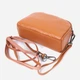 Сумка кросс боди через плечо женская из натуральная кожи Vintage leather-22800 Рыжяя - изображение 4