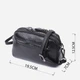 Сумка кросс боди через плечо женская из натуральная кожи Vintage leather-22807 Черная - изображение 4
