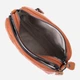 Сумка кросс боди через плечо женская из натуральная кожи Vintage leather-22809 Рыжяя - изображение 11