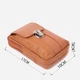 Сумка мужская из натуральная кожи Vintage leather-22737 Рыжяя - изображение 5