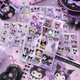 Стикеры Куроми 250 шт, 8 листов А5 10,5х15 см, Kuromi - изображение 3