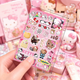 Стикеры Hello Kitty 210 шт, 8 листов А5 10,5х14,8 см - изображение 2