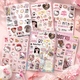 Стикеры Hello Kitty 210 шт, 8 листов А5 10,5х14,8 см - изображение 5
