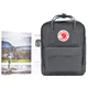 Рюкзак FJALLRAVEN школьный сверхлегкий вместительный 23510-046 серый 16л - изображение 8