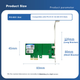 Мережева карта PERCKO Intel I211 PCI-E x1 Gigabit - зображення 5