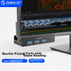 Розширювальний USB-хаб ORICO Type-C, подовжувач USB 3.0-хаба, док-станція, настільний хаб, конструкція з алюмінієвого сплаву з кліпсою, високошвидкісний подовжувач з портом живлення, MH4PC - изображение 4