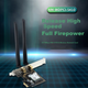 Карта Newmine PCI-E сетевая беспроводная WiFi 6 с Bluetooth, двухдиапазонная гигабитная - изображение 7