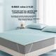 JD Original 250D Milk Silk Soft охолоджувальний килимок, комплект із трьох предметів Cool Ice Silk, антибактеріальний клас А, що миється, 1,5*2 м, Lake Green - изображение 7