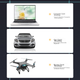 Багатофункціональний тривхідний кард-рідер LinkStone Type-C, високошвидкісне читання та запис для Type-C, підтримує TF/SD/CF та інші телефонні картки та карти камери - зображення 7