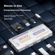 Док-станция Lenovo Yinengzhe Type-C с кардридером, PD, HDMI 4K60Hz, Gigabit Ethernet - изображение 4