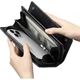 Чоловічий гаманець MashaLanti, велика місткість, шкіряний гаманець-клатч, довгий гаманець для монет на блискавці, багатофункціональний клатч-тримач для карток, гаманець для ділових документів All-I - изображение 2