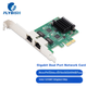 Сетевая карта FLYBISH NA210-T2M PCIe x4 2 порта Gigabit, на I210, для видеонаблюдения - изображение 4