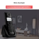 Телефон Motorola T301C бездротовий стаціонарний, салатовий - зображення 5