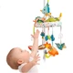 Мобіль музичний Jollybaby на ліжечко, динозаври, для 0-1 рік - зображення 3