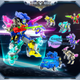 Игрушка-трансформер DISON Transforming Alliance 5: The Beast King Pulisic, Mecha Boy, подарок на день рождения для детей, новогодний подарок. - изображение 5