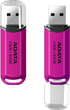 Флеш память USB ADATA C906 64GB USB 2.0 Purple/Pink (4711085945105) - изображение 2