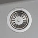 Кухонная мойка гранит GRANADO Under Top Max Grey Stone GR3010 с сифоном - изображение 4