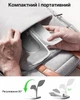 Беспроводная зарядная док станция для айфона складная LEXEGO 15W MagSafe 3в1 зарядка для айфон Apple iPhone Apple Watch AirPods с ночником (3 режима) White U-22W - изображение 5