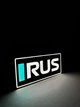 LED Нічник Лайтбокс Mercedes AMG F1 George Russell Light Box (20х9х4см) Для Дому Світильник мерседес Ф1 Джордж Расселл Формула 1 - изображение 1