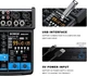 Аудиомикшер BOMGE BMG-04F 4-канальный с Bluetooth, USB, 48V и 99 DSP - изображение 5