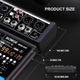 Аудиомикшер BOMGE BMG-04F 4-канальный с Bluetooth, USB, 48V и 99 DSP - изображение 8