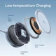 Беспроводное магнитное зарядное устройство UGREEN W753 Qi2 25W для iPhone 17/16 Pro Max с быстрой зарядкой и MagFlow Grey (95295) - изображение 11