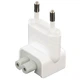 Перехідник IEC C7 - EU для блоків живлення Apple White (2000985553445) - зображення 1