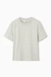 Футболка жіноча COS clean cut regular t-shirt 0960679064 M Сірий - изображение 2