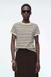 Футболка жіноча COS shrunken ringer t-shirt 1267052003 М Різнобарвна - изображение 1