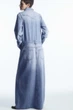 Джинсова жіноча сукня COS denim maxi shirt dress 1201311001 Eur 42 Блакитний - изображение 5