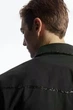 Сорочка чоловіча COS embellished western shirt 1205019001 M Чорний - изображение 7
