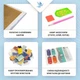 Алмазная мозаика Белые пионы Origami OD30410 40х50 см - изображение 3