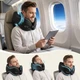Подушка для путешествий Tech-Protect ComfortRest Travel Neck Pillow Black (5906302353118) - изображение 4