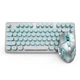 Комплект бездротовий EWEADN TK950 Wireless/Bluetooth/USB White/Blue - зображення 1