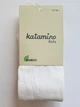Детские колготки Katamino Bamboo однотонные Белые 106-118 / 5-6 лет - изображение 1