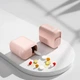 Таблетница органайзер Lesko ZS-POZ7 Light Pink для таблеток 7 ячеек на 7 дней - изображение 4