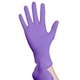 Перчатки нитриловые SafeTouch Advanced Lavander М без пудры текстурированные 100 шт. лавандовые (1182-TG-С) - изображение 4