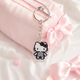 Акриловий брелок Hello Kitty (Хеллоу Кітті) піксельний 3×2 см 012 - зображення 3