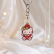 Акриловий брелок Hello Kitty (Хеллоу Кітті) піксельний 3×2 см 03 - зображення 1