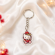 Акриловий брелок Hello Kitty (Хеллоу Кітті) піксельний 3×2 см 03 - зображення 4