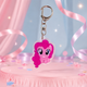 Акриловий брелок Пінкі Пай, My Little Pony 4х2.5 см - зображення 3