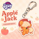 Акриловий брелок Еплджек, My Little Pony 3,5х3 см - зображення 1