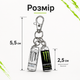Брелок Monster Energy двойной, брелок банки Monster, брелок энергетик Монстер 5,5 см - изображение 4