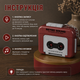 Брелок мини-диктофон красный Retro Sound запись 15 сек 5.5×4×2.5 см - изображение 2